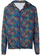 Missoni Mare Printed Shell Jacket - Blue