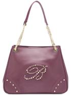 Blumarine Chyler Tote Bag - Purple