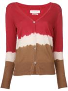 Isabel Marant Étoile - Tie-dye Cardigan - Women - Cotton/cashmere - 40, Red, Cotton/cashmere