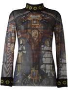 Jean Paul Gaultier Vintage Gothic Sheer Jumper