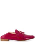Hogl Round Toe Loafers - Pink