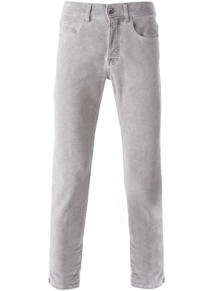 Eleventy Slim-fit Jeans, Men's, Size: 30, Grey, Cotton/spandex/elastane