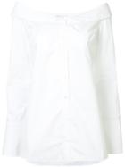 Monographie Off-shoulder Shirt - White