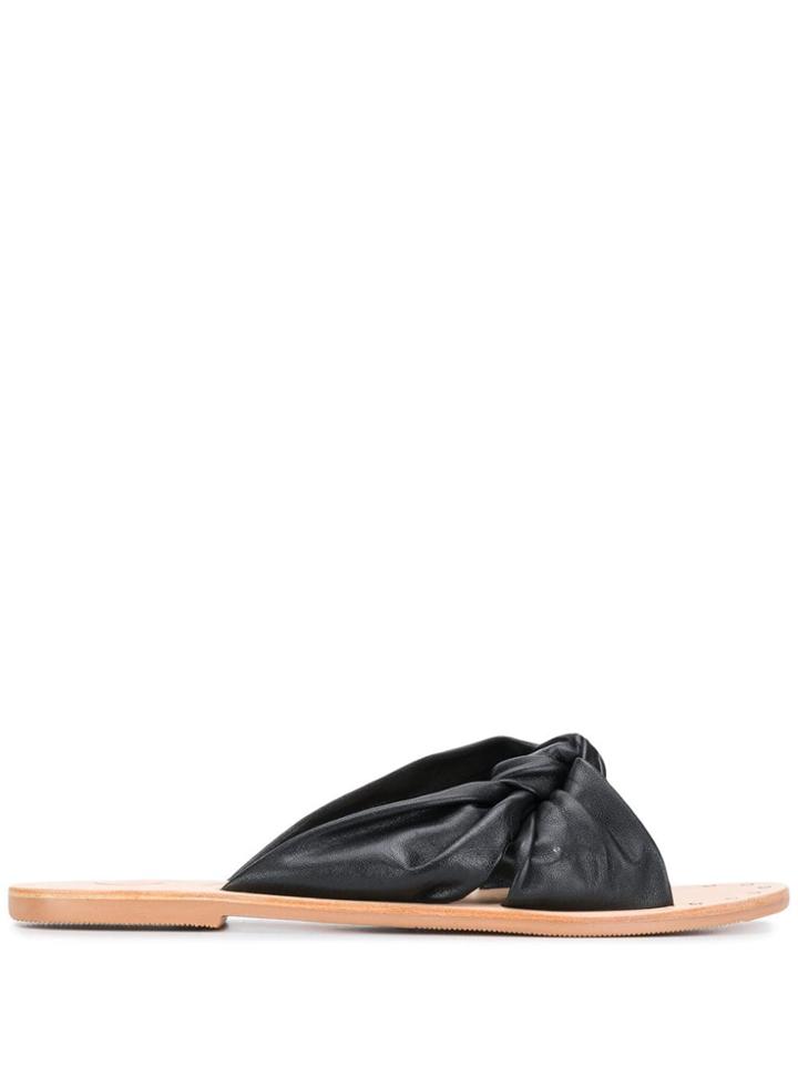 Manebi Ibiza Sandals - Black
