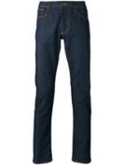 Armani Jeans - Straight Leg Jeans - Men - Cotton/spandex/elastane - 32, Blue, Cotton/spandex/elastane