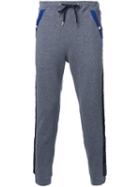 Education From Youngmachines Textured Stripe Joggers, Men's, Size: 2, Grey, Cotton