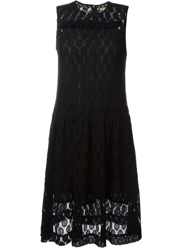 Peter Jensen Ruffle Lace Dress