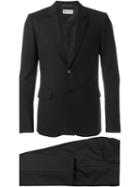 Saint Laurent Classic Formal Suit, Men's, Size: 50, Black, Wool/silk