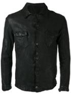Salvatore Santoro - Shirt Jacket - Men - Sheep Skin/shearling/viscose - 50, Black, Sheep Skin/shearling/viscose