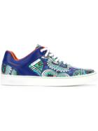 Etro Printed Low Top Sneakers - Multicolour