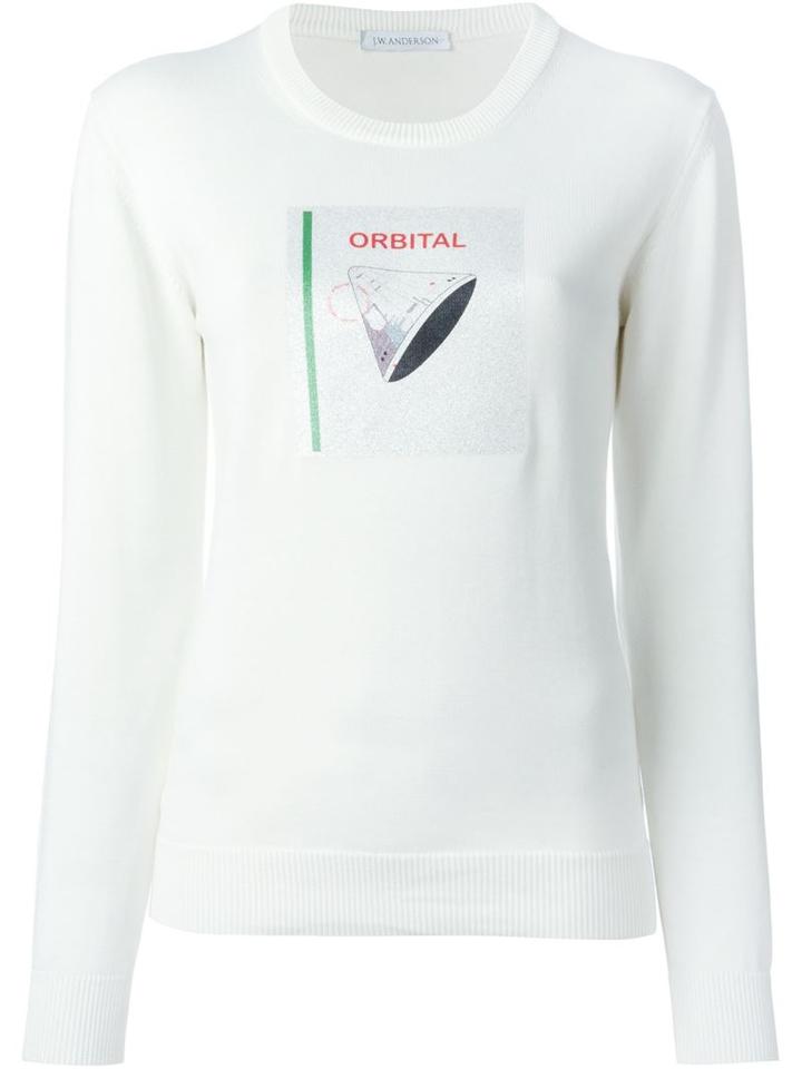 J.w. Anderson Orbital Print Sweater