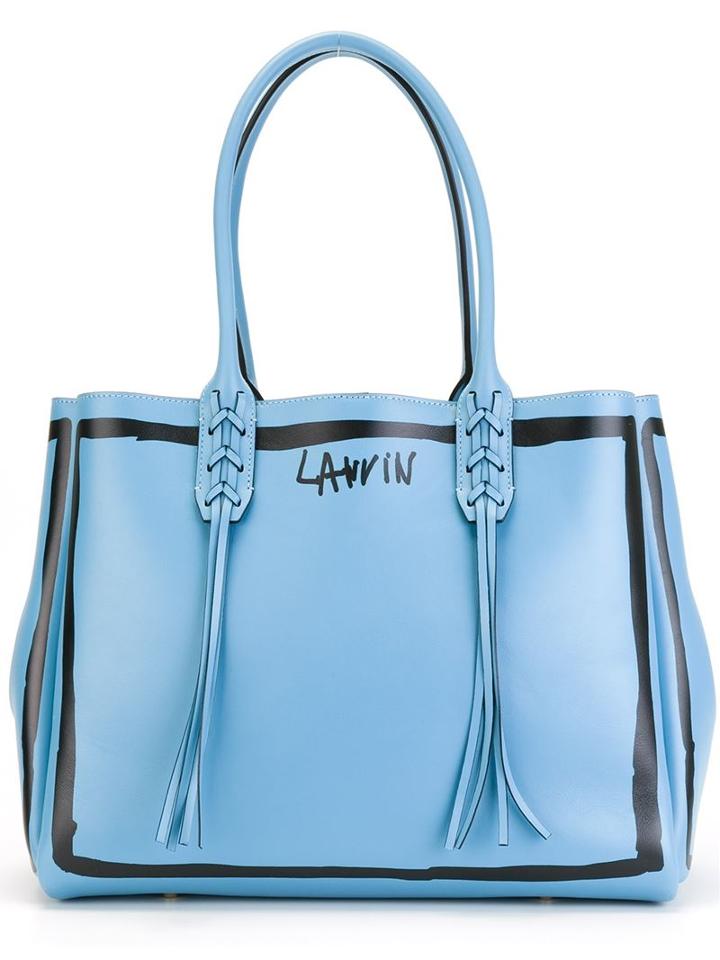 Lanvin Sketch Printed Tote