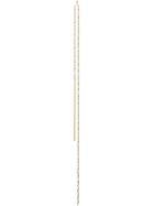 Xte Pull-through Chain Earring - Gold