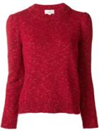 Isa Arfen Round Neck Jumper - Red