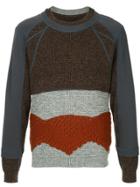 Craig Green Crochet Panel Sweater - Grey