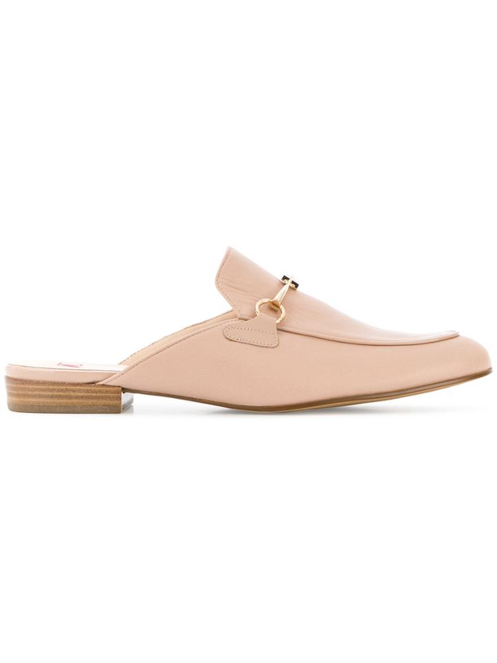Hogl Mule Flats - Nude & Neutrals
