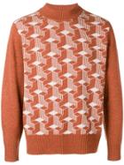 Levi's Vintage Clothing Turtleneck Graphic Jumper - Brown