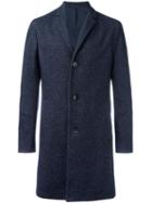 Calvin Klein 'carlo' Classic Coat, Men's, Size: 52, Blue, Polyester/spandex/elastane/wool/polyamide