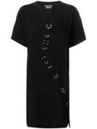 Boutique Moschino Shortsleeved Shift Dress - Black