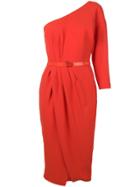 Elisabetta Franchi One-shoulder Dress - Orange