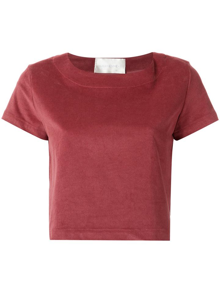 Velvet Top - Women - Cotton/spandex/elastane - 38, Cotton/spandex/elastane, Lilly Sarti