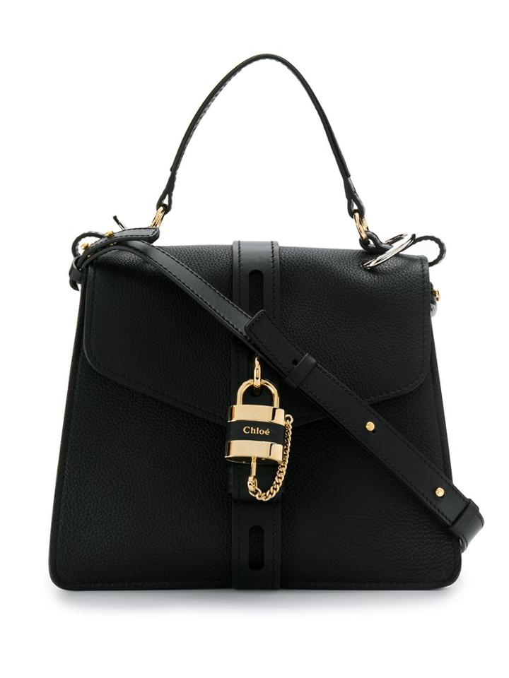 Chloé Medium Aby Shoulder Bag - Black