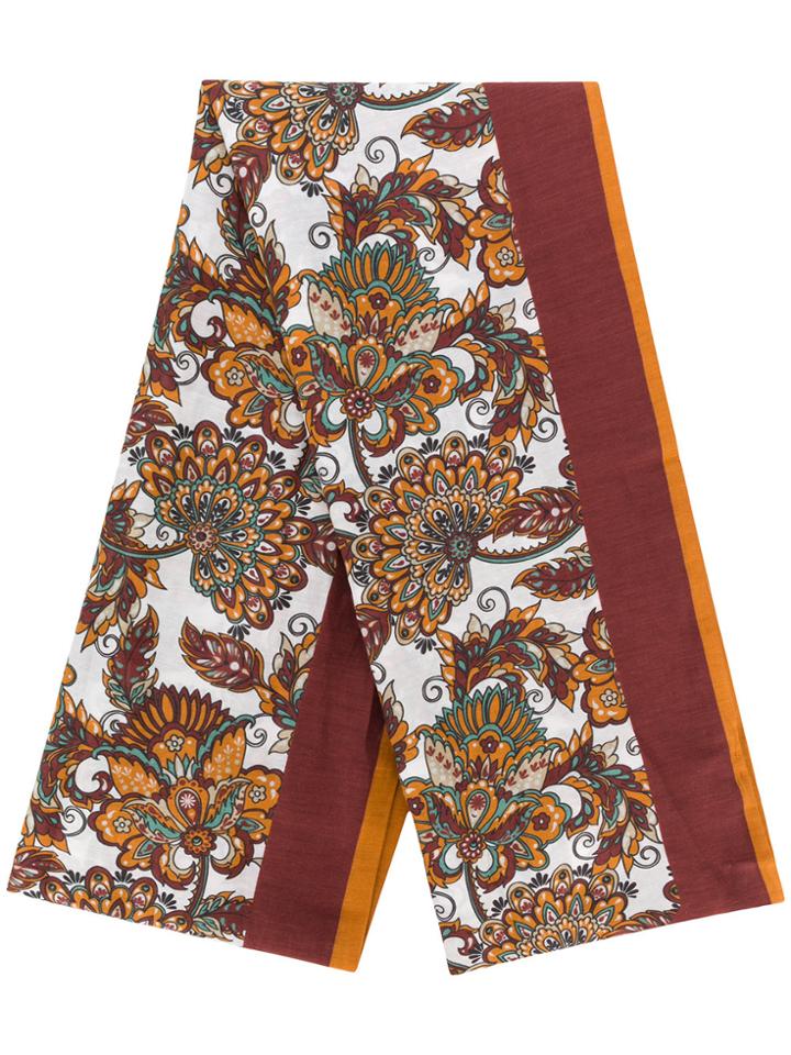 Eleventy All-over Print Scarf - Multicolour