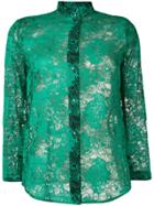 Roseanna Lace Jacques Blouse - Green