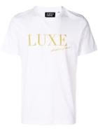 Andrea Crews Embroidered Luxe T-shirt - White