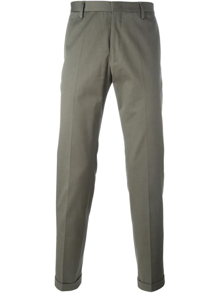 Paul Smith Classic Chinos, Men's, Size: 36, Grey, Cotton/spandex/elastane