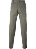 Paul Smith Classic Chinos, Men's, Size: 36, Grey, Cotton/spandex/elastane