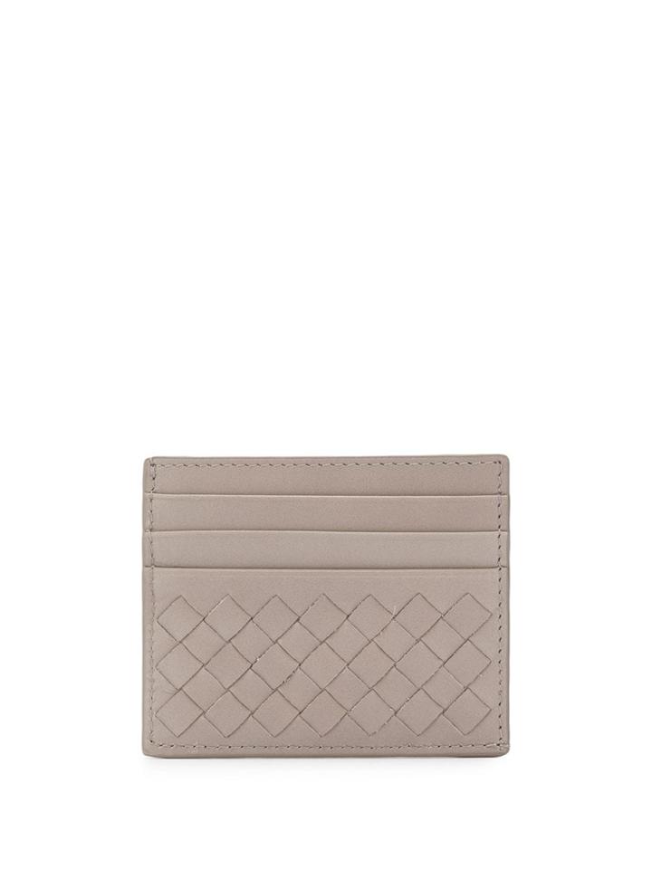 Bottega Veneta Interwoven Cardholder - Grey