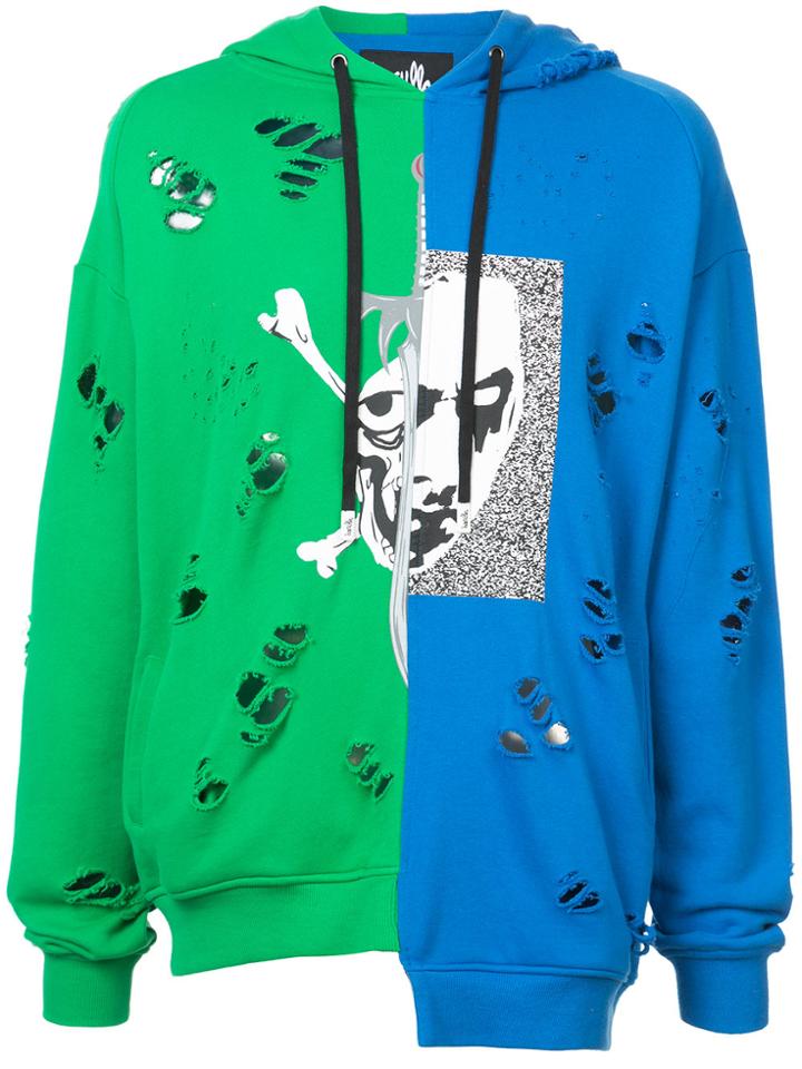 Haculla Split Personality Hoodie - Blue