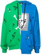 Haculla Split Personality Hoodie - Blue