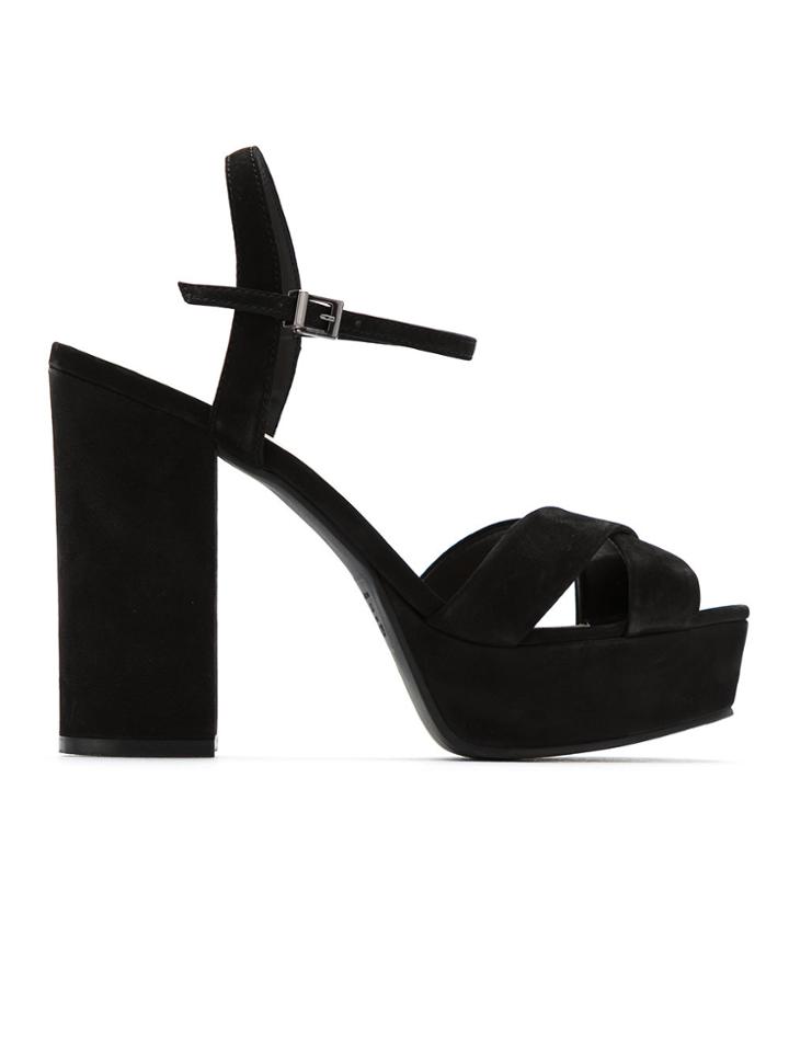 Schutz Schutz S2027800020047 Black(preto) Leather/fur/exotic