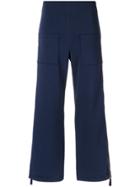 Gloria Coelho Cropped Trousers - Blue