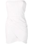 Alex Perry Fitted Party Dress - White