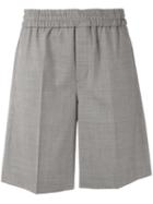 Golden Goose Deluxe Brand - Knee Length Bermuda Shorts - Women - Virgin Wool - Xxs, Grey, Virgin Wool