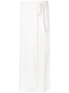 Haider Ackermann Side Tie Skirt - White