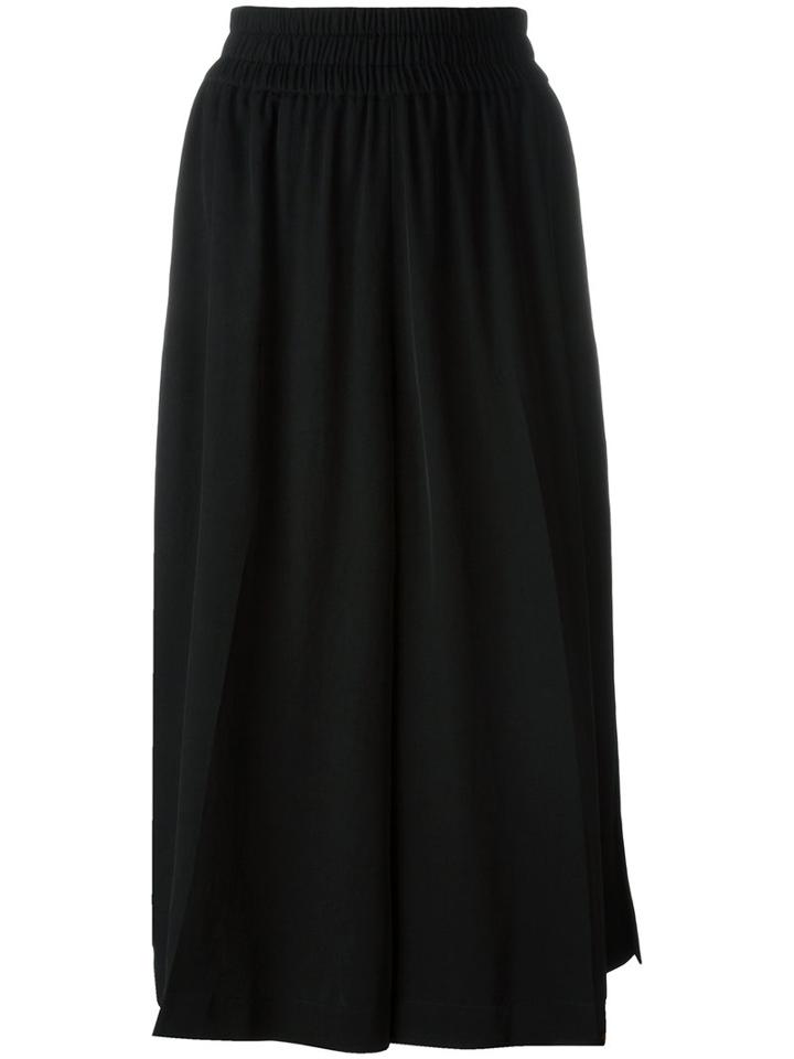 Acne Studios Wide-leg Shorts, Women's, Size: 32, Black, Triacetate