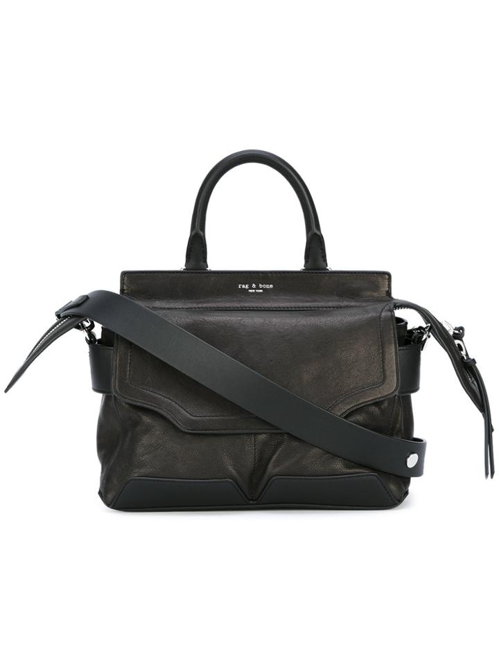 Rag & Bone Small Pilot Satchel - Black