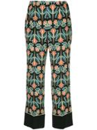 No21 Graphic Print Trousers - Blue