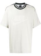 Nike Gingham Trim T-shirt - Neutrals