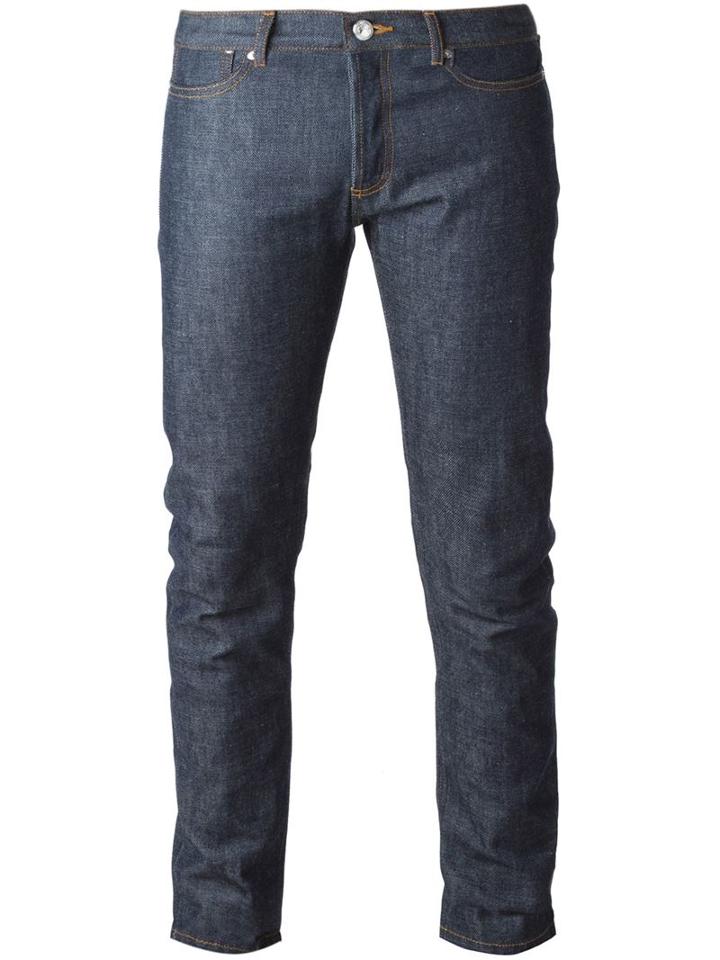 A.p.c. 'petit New Standard' Jeans, Men's, Size: 36, Blue, Cotton