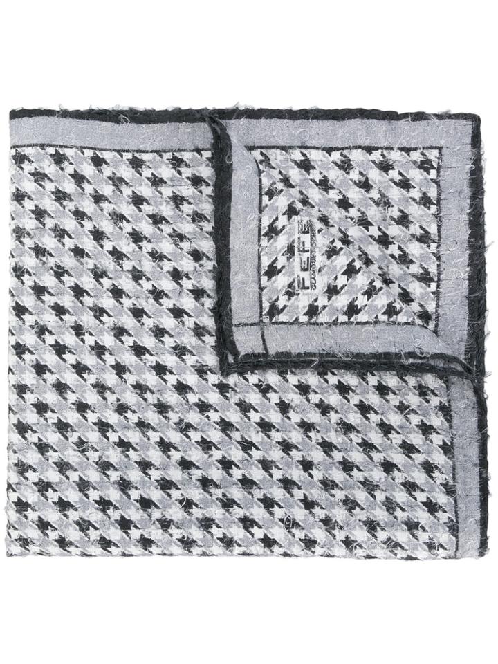 Fefè Printed Neck-scarf - Black