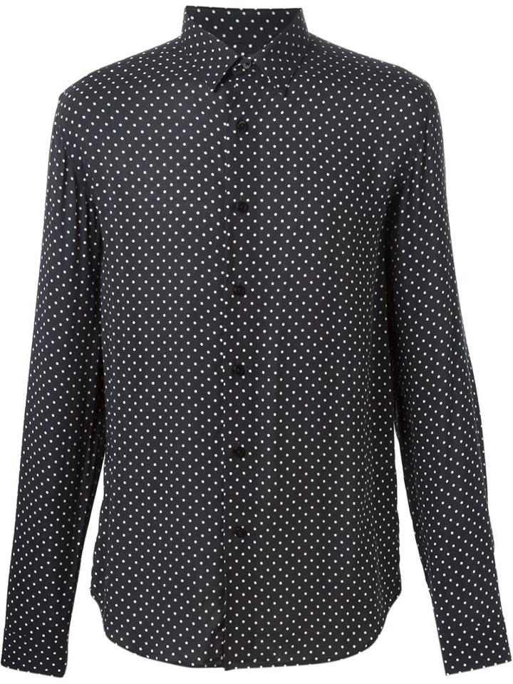Ami Alexandre Mattiussi Polka Dot Shirt