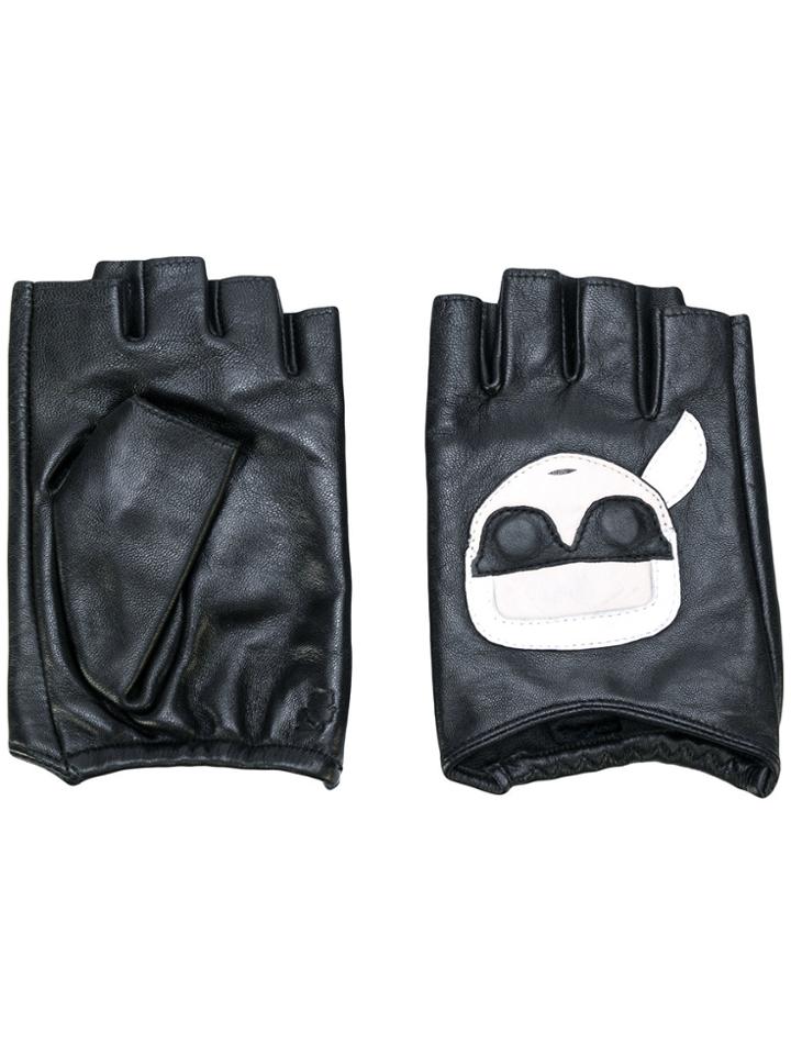Karl Lagerfeld Karl Ikonik Gloves - Black