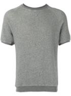 Barena Short-sleeve Sweatshirt, Men's, Size: Xl, Grey, Cotton