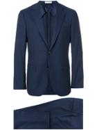 Boglioli Slim Two Button Suit - Blue