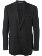 Canali Two Piece Suit, Men's, Size: 58, Black, Wool/cupro